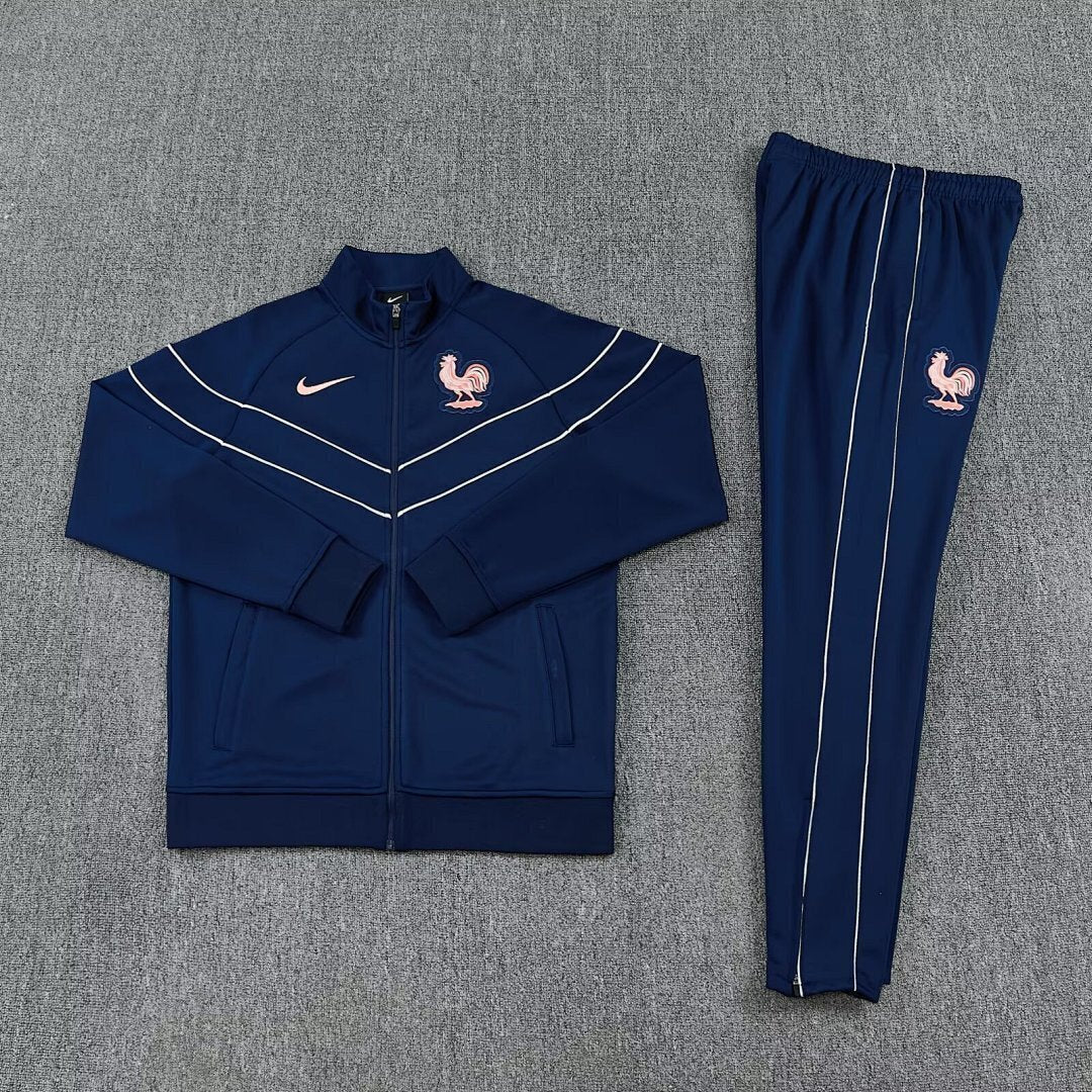 France Navy Blue Tracksuit