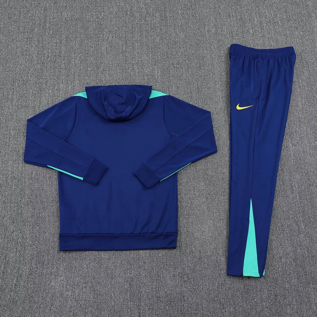 Brazil Dark Blue Design 1 Tracksuit