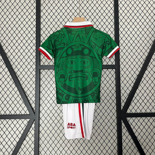 Retro Mexico 1998 Home Kids Jersey
