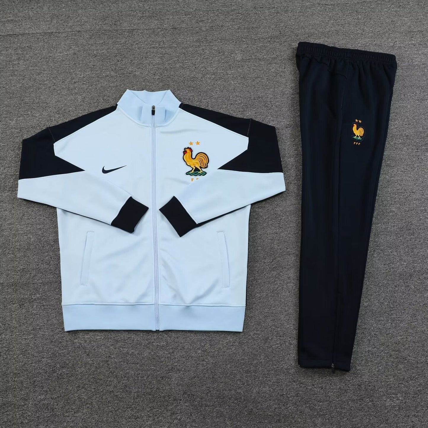 France Blue Design 3 Tracksuit