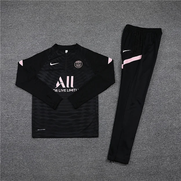 PSG Black and Pink Design 1 Tracksuit