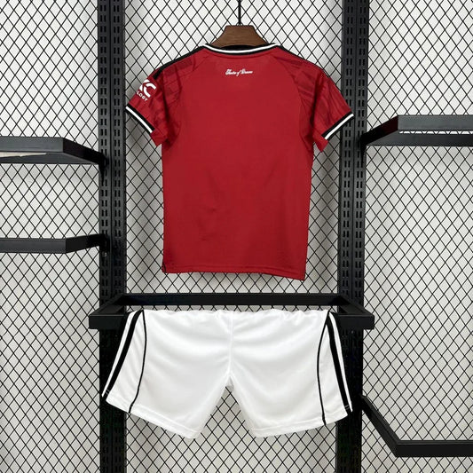 Manchester United 2025/2026 Home Kids Jersey