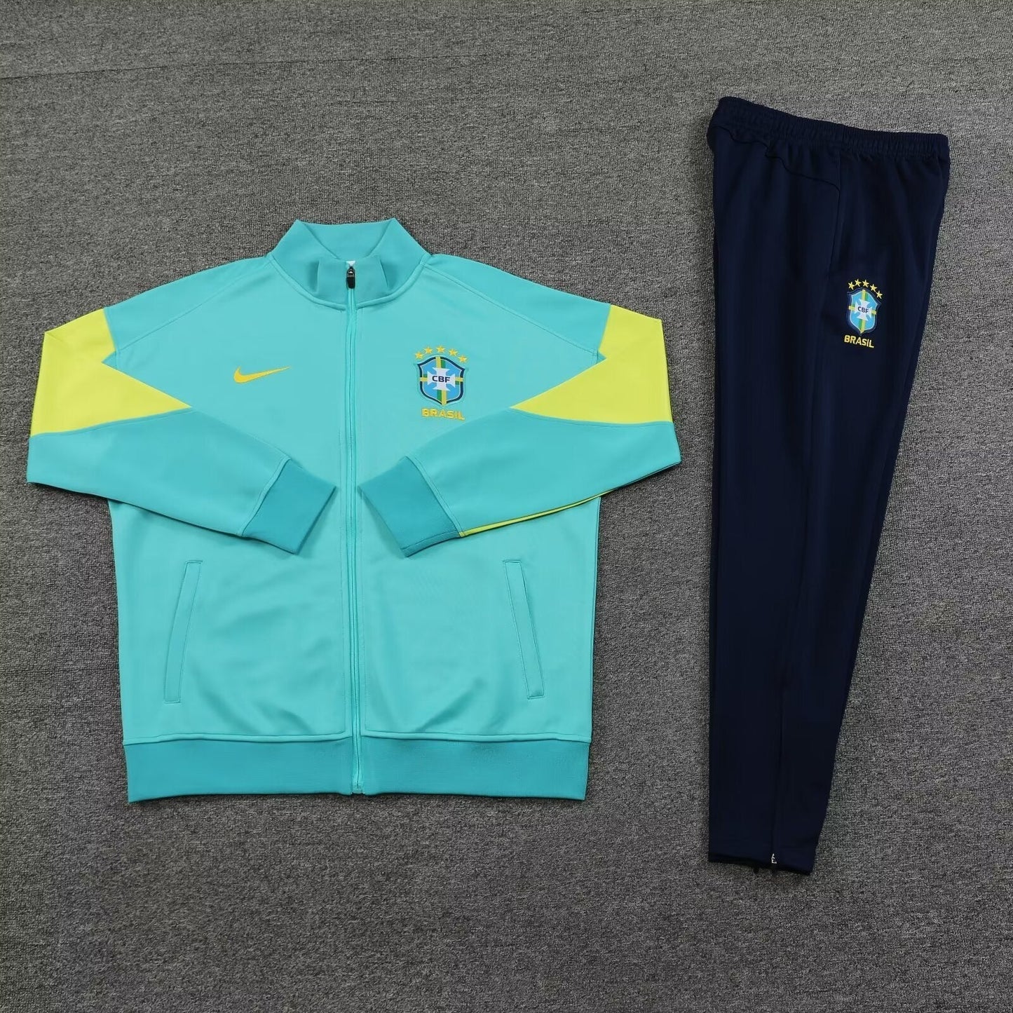 Brazil Turquoise Design 2 Tracksuit
