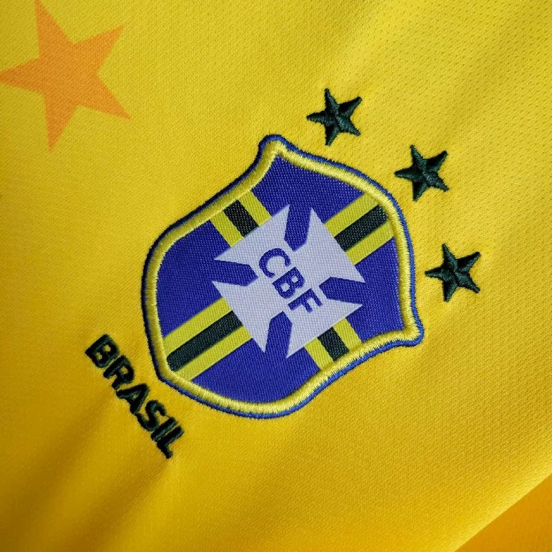 Retro Brazil 1994 Home Kids Jersey