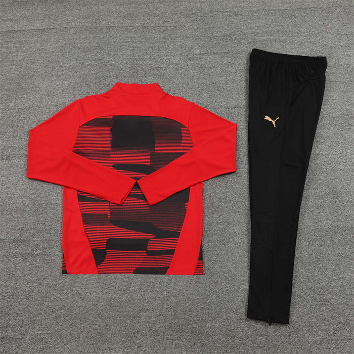 AC Milan Black and Red II Tracksuit