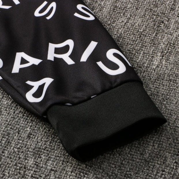 PSG Black and Gold Design 2 Tracksuit