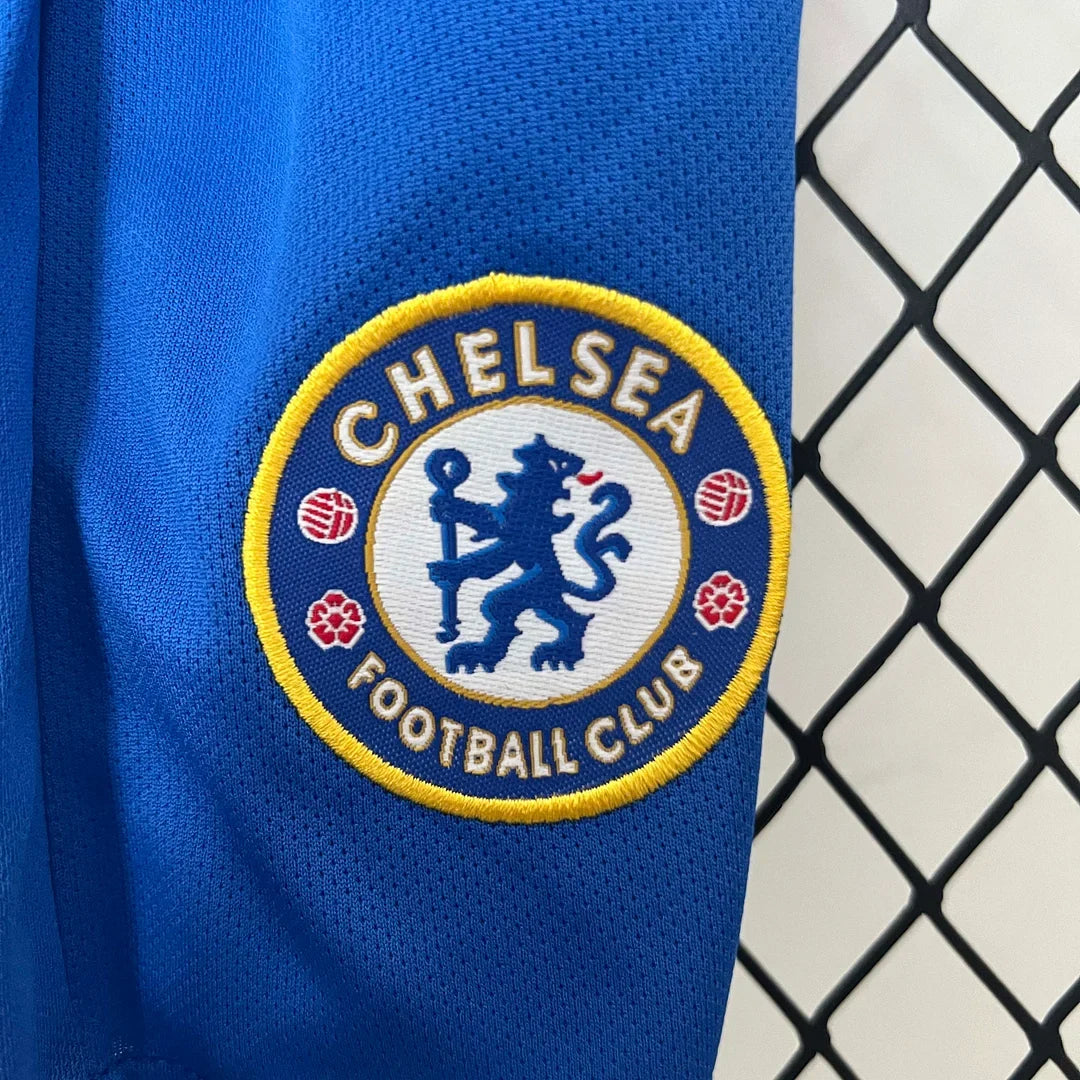 Retro Chelsea 2008-2009 Champions League Final Home Kids Jersey
