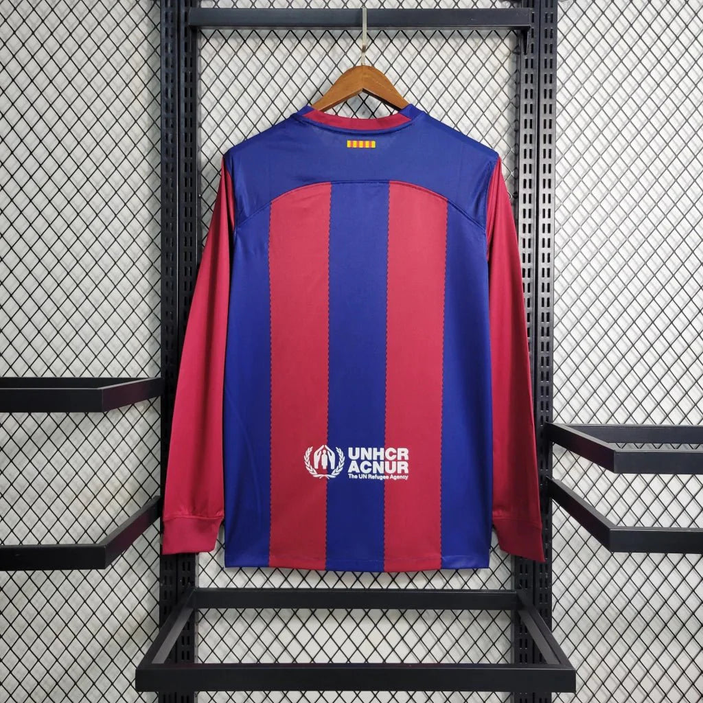 Barcelona 2023 Long Sleeve Home Jersey
