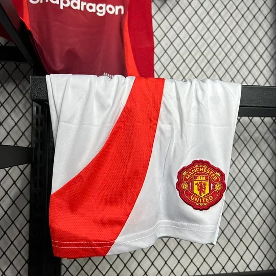 Manchester United 2024/2025 Home Kids Jersey