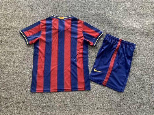 Retro Barcelona 2009/2010 Home Kids Jersey