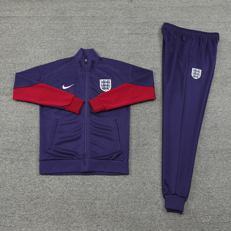 England Blue and Red Tracksuit