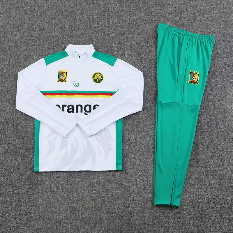 2025/2026 Cameroon Green and White Tracksuit