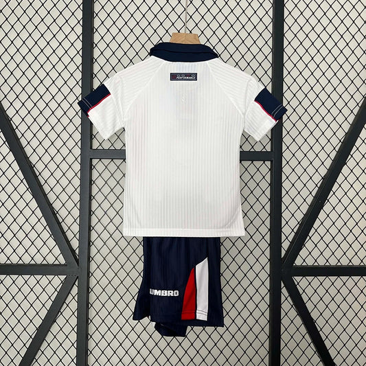 Retro England 1998 Home Kids Jersey