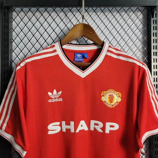 Retro Manchester United 1983 Home Jersey