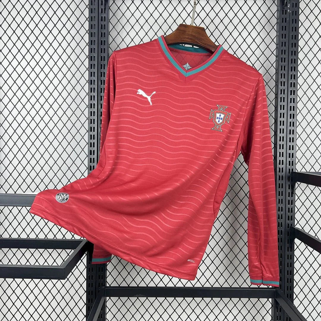 Portugal 2026 World Cup Long Sleeve Home Jersey