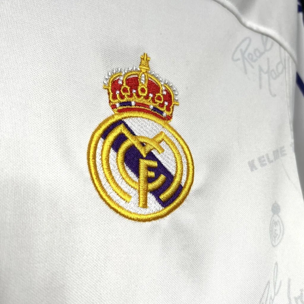 Retro Real Madrid 1994 Long Sleeve Home Jersey