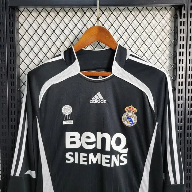 Retro Real Madrid 2006 Long Sleeve Away Jersey