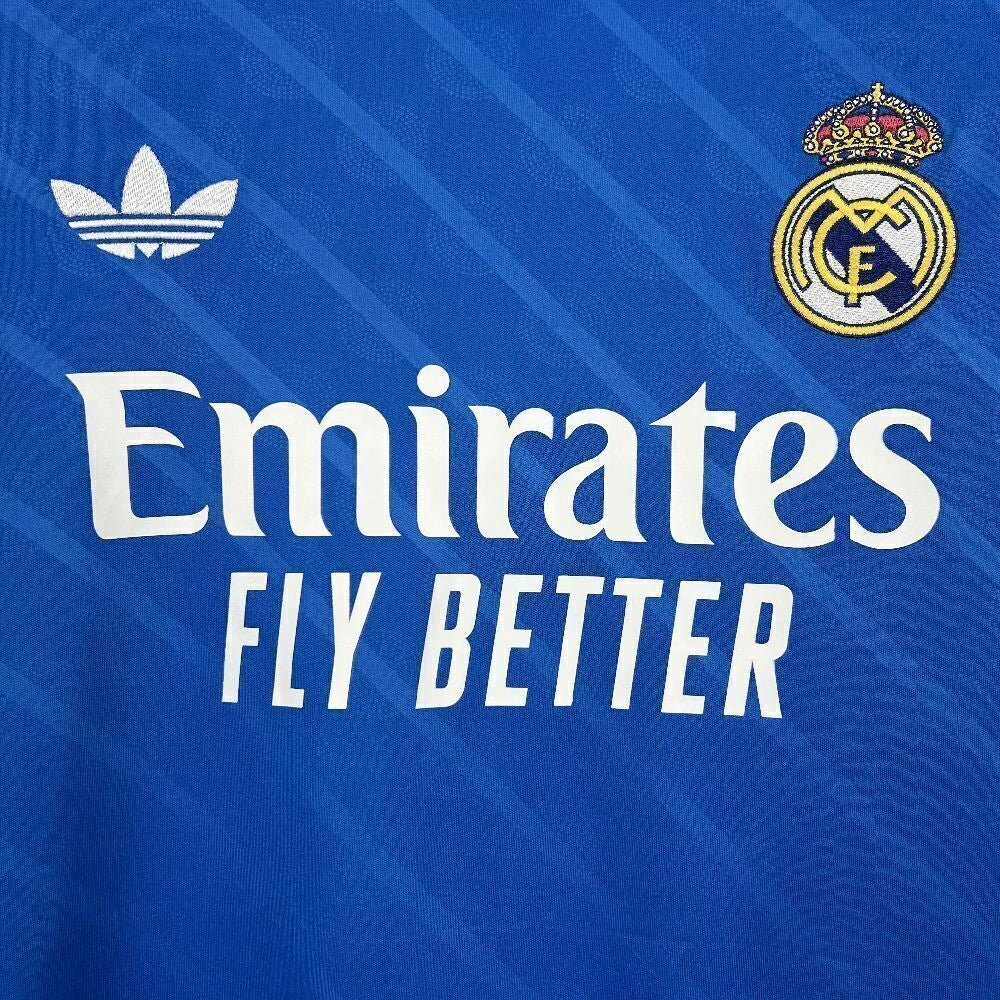 Real Madrid 2025 Long Sleeve Third Jersey