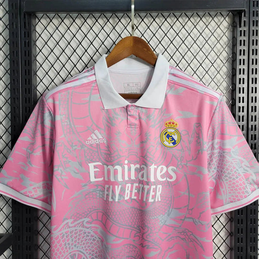 Real Madrid 2024 Pink Dragon Special Edition Jersey