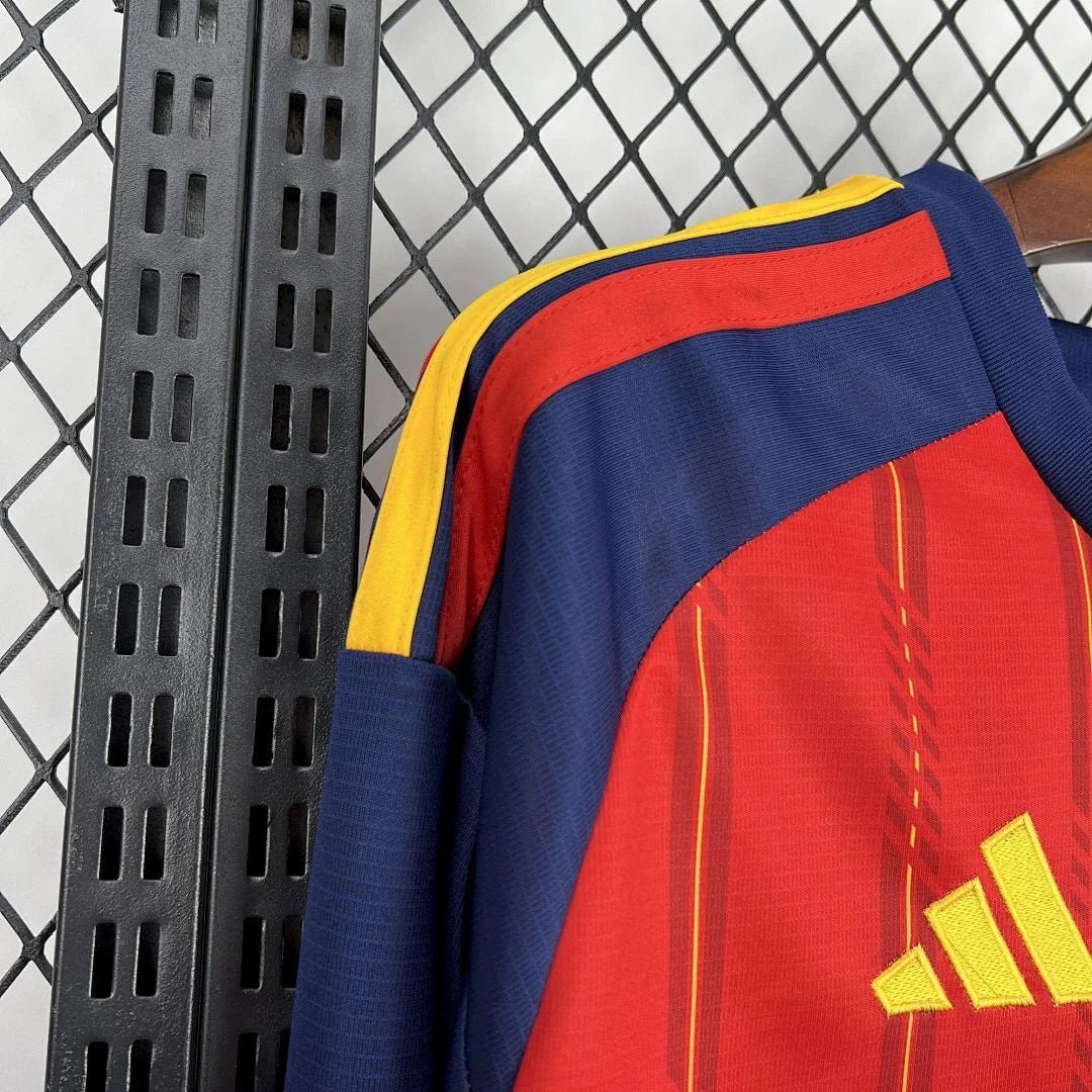 Spain 2026 World Cup Long Sleeve Home Jersey