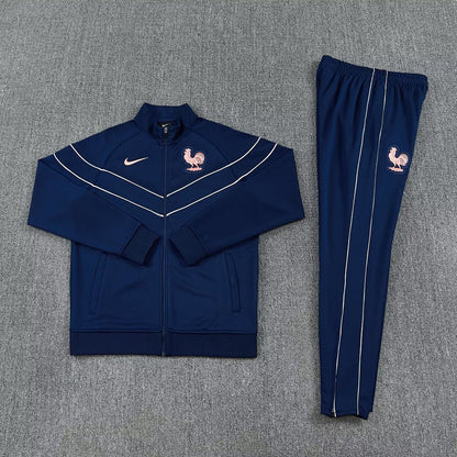 France Navy Blue Tracksuit