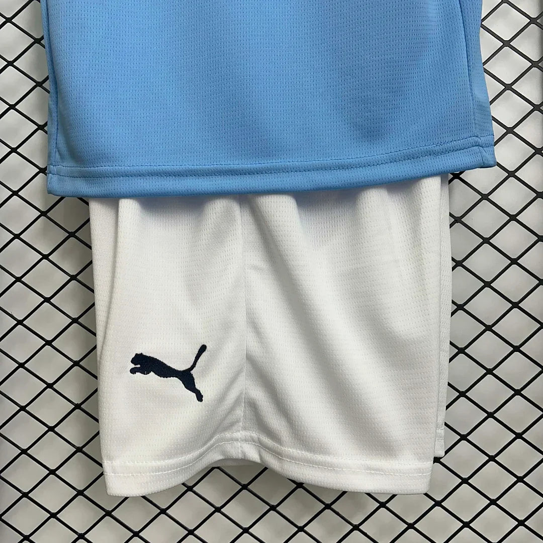 Manchester City 2025/2026 Home Kids Jersey