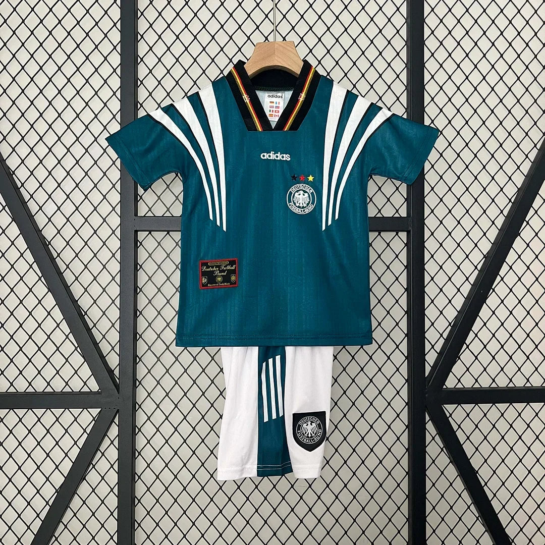 Retro Germany 1996 Away Design 2 Kids Jersey