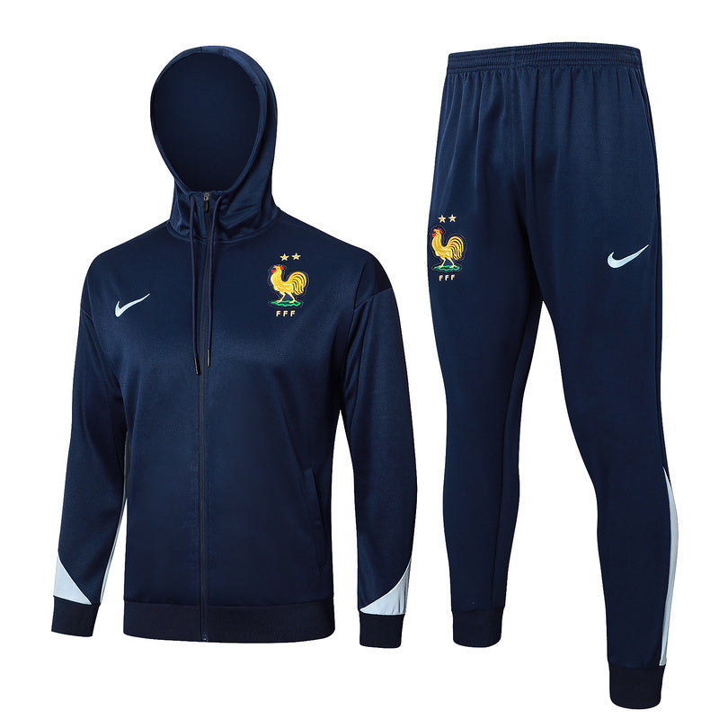 France Dark Blue Design 1 Tracksuit