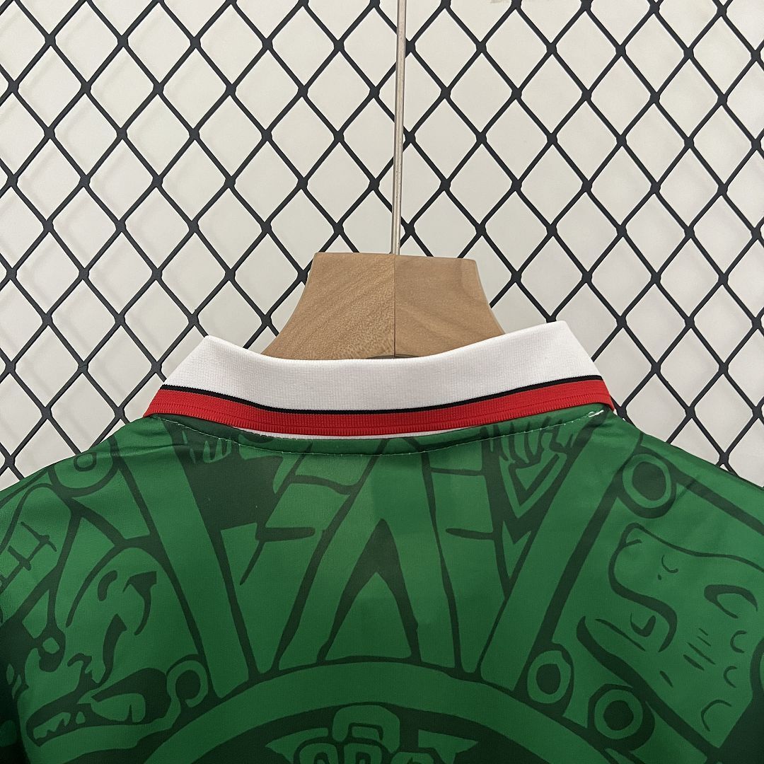 Retro Mexico 1998 Home Kids Jersey