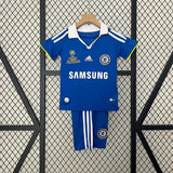 Retro Chelsea 2008-2009 Champions League Final Home Kids Jersey
