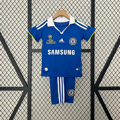 Retro Chelsea 2008-2009 Champions League Final Home Kids Jersey
