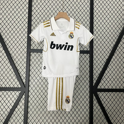 Retro Real Madrid 2011/2012 Home Kids Jersey