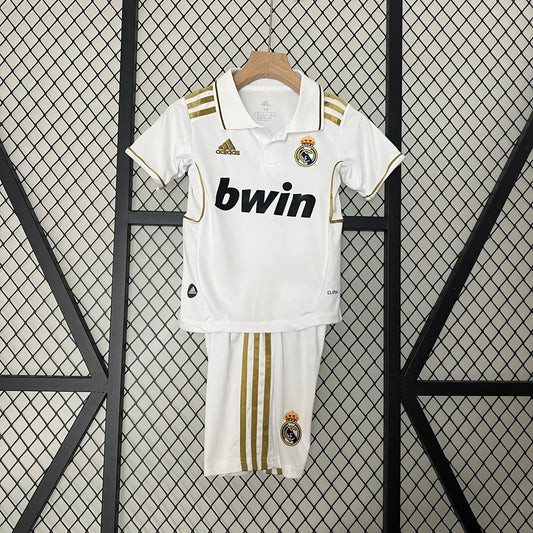 Retro Real Madrid 2011/2012 Home Kids Jersey