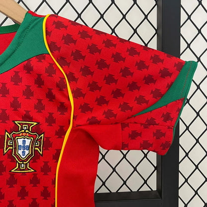 Retro Portugal 2004 Home Kids Jersey