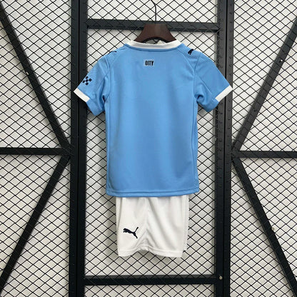 Manchester City 2025/2026 Home Kids Jersey