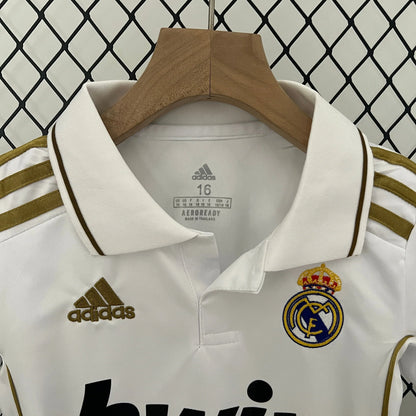 Retro Real Madrid 2011/2012 Home Kids Jersey