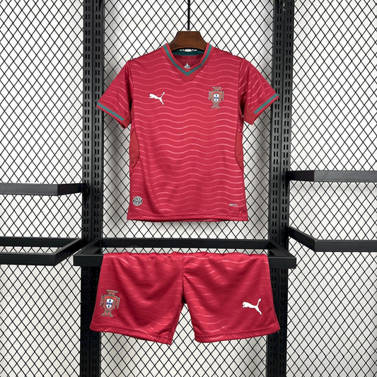 Portugal 2026 Home World Cup Kids Jersey