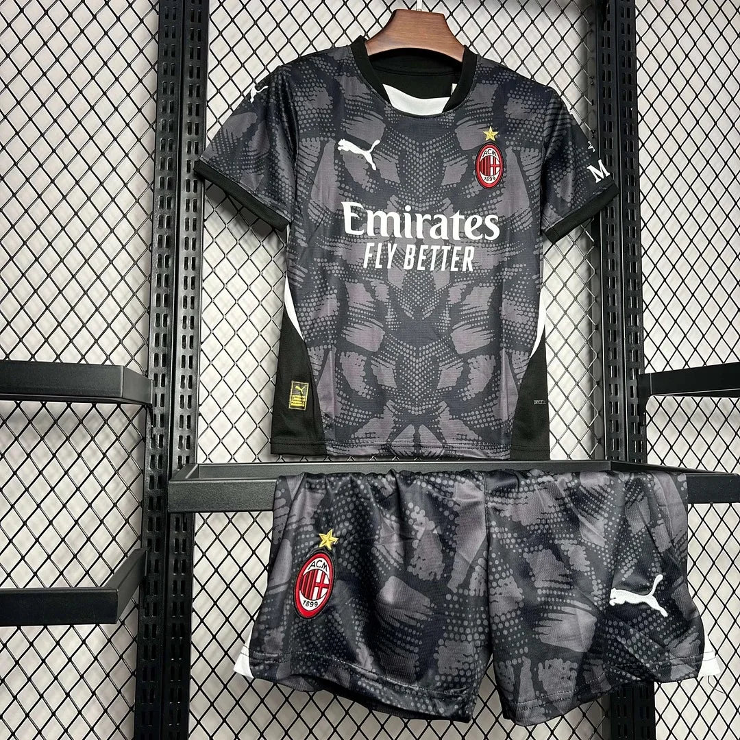 AC Milan 2024/2025 Goalkeeper Kids Jersey
