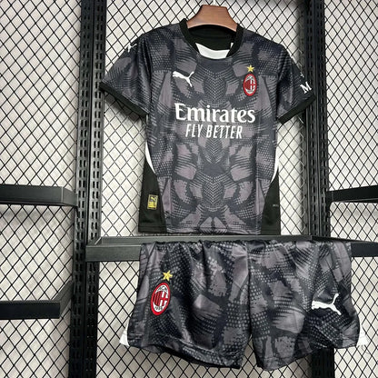 AC Milan 2024/2025 Goalkeeper Kids Jersey