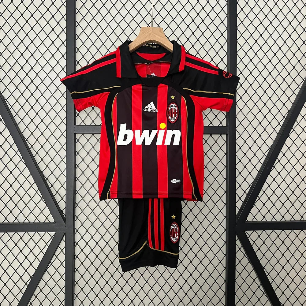 Retro AC Milan 2006/2007 Home Kids Jersey