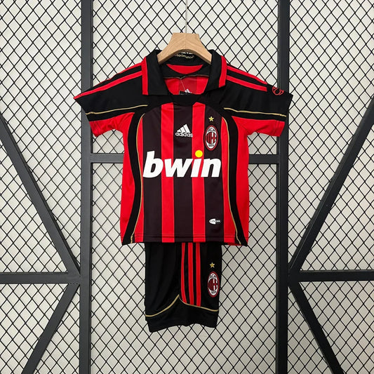 Retro AC Milan 2006/2007 Home Kids Jersey