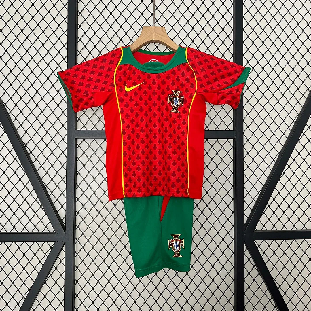 Retro Portugal 2004 Home Kids Jersey