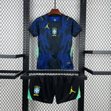 Brazil 2026 Away World Cup Kids Jersey