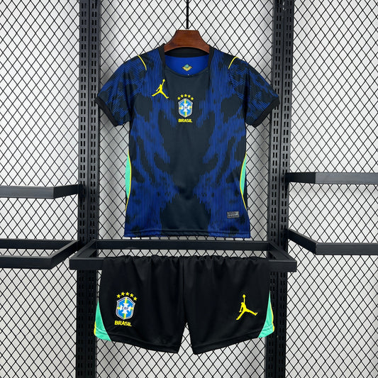 Brazil 2026 Away World Cup Kids Jersey