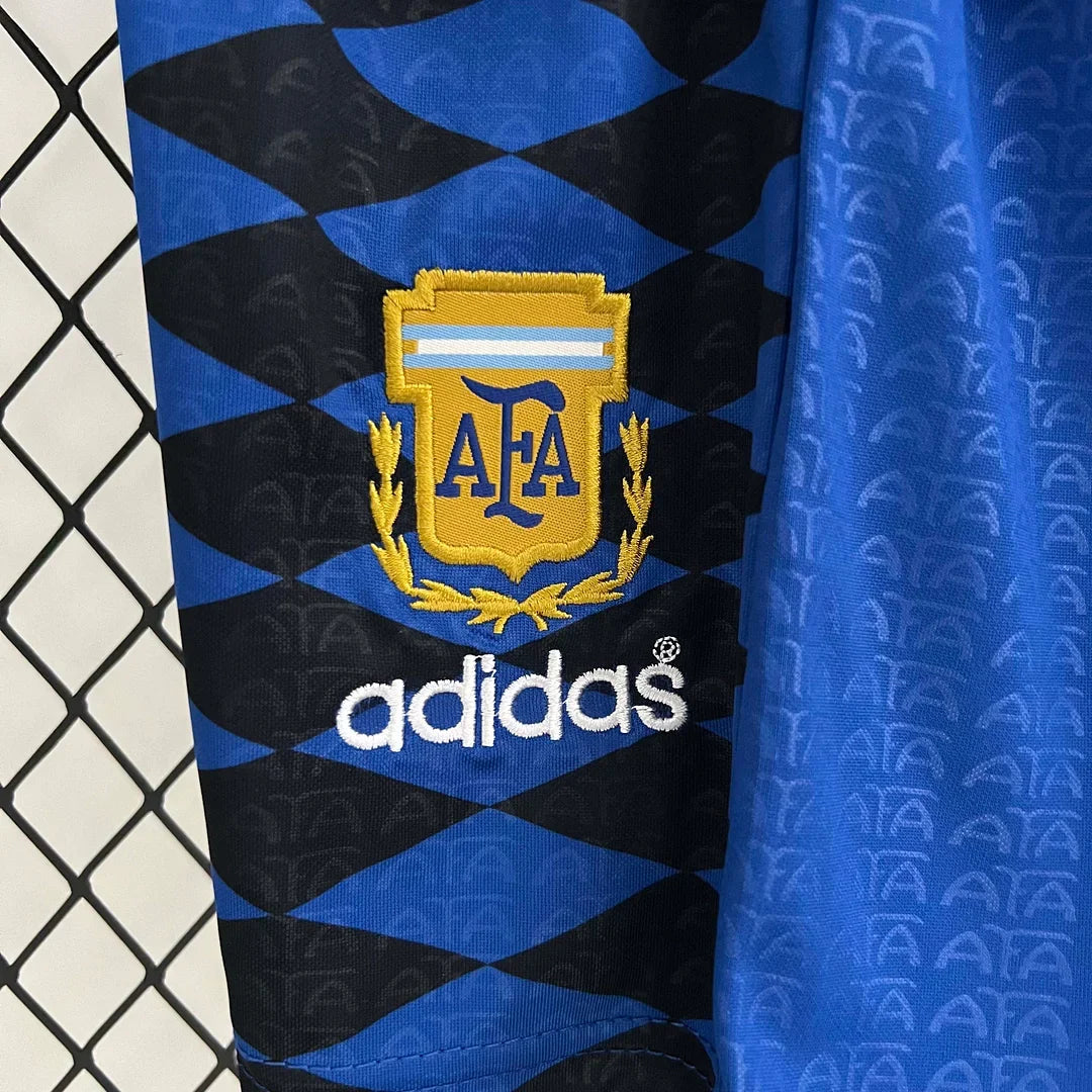 Retro Argentina 1994 Away Kids Jersey