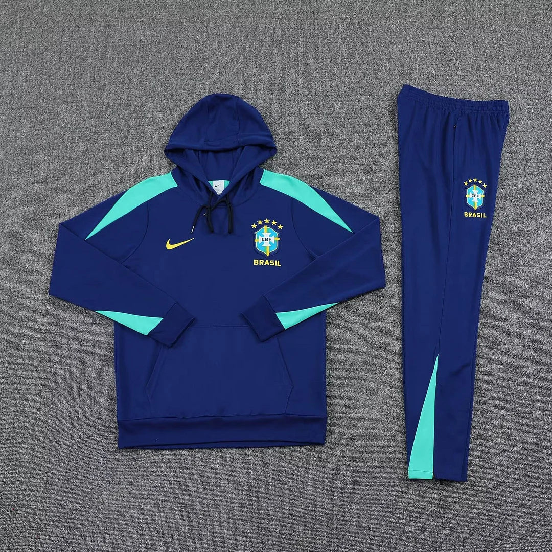 Brazil Dark Blue Design 1 Tracksuit