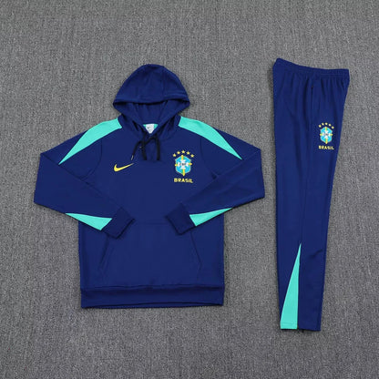 Brazil Dark Blue Design 1 Tracksuit