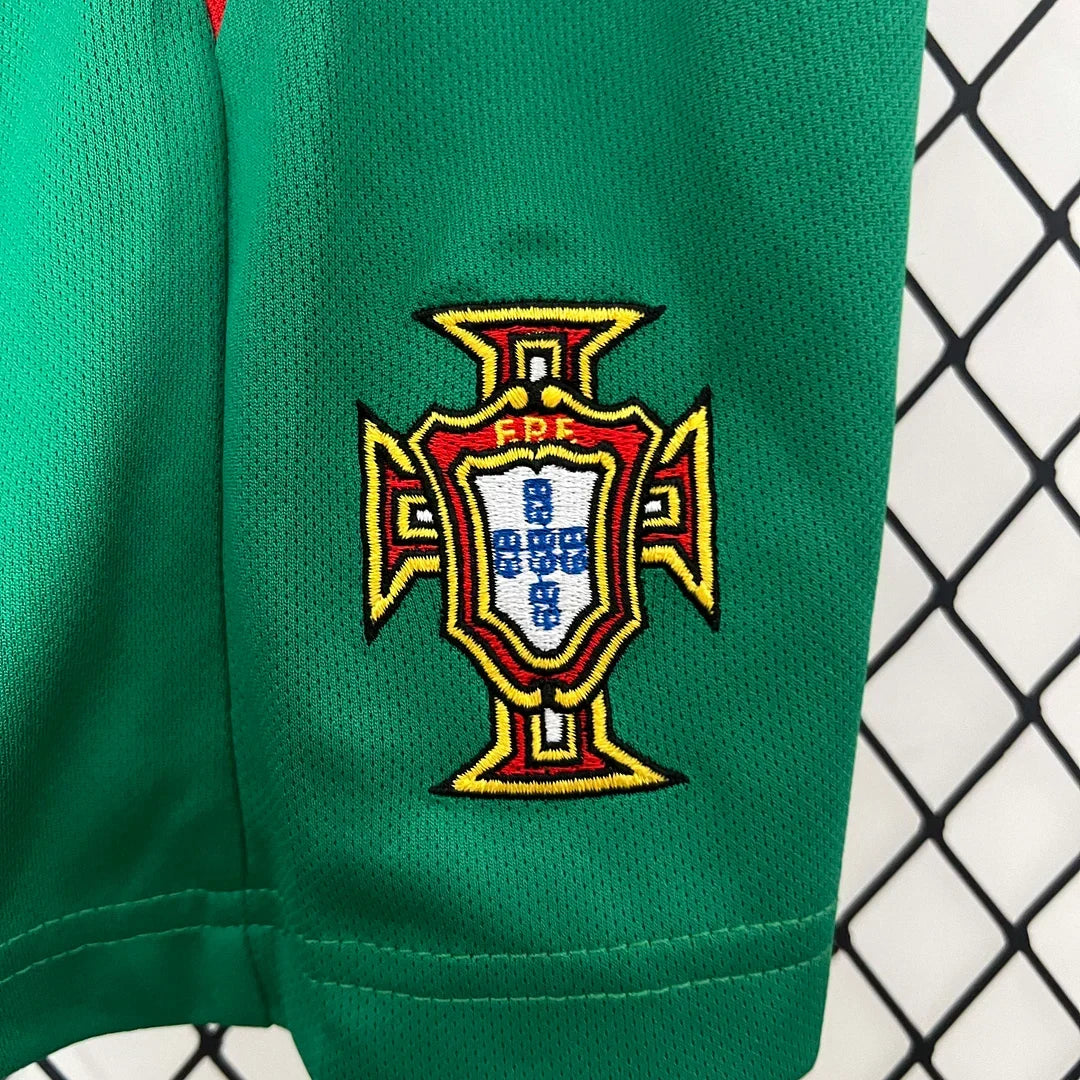 Retro Portugal 2004 Home Kids Jersey