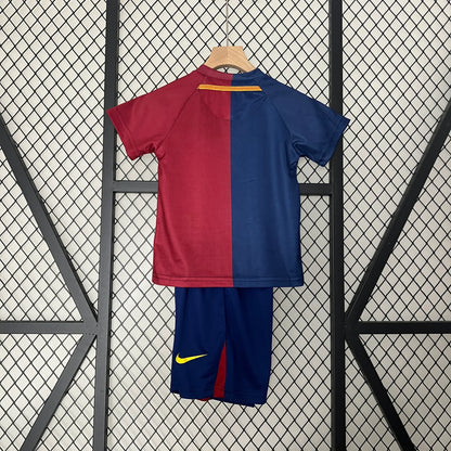 Retro Barcelona 2008/2009 Home Kids Jersey