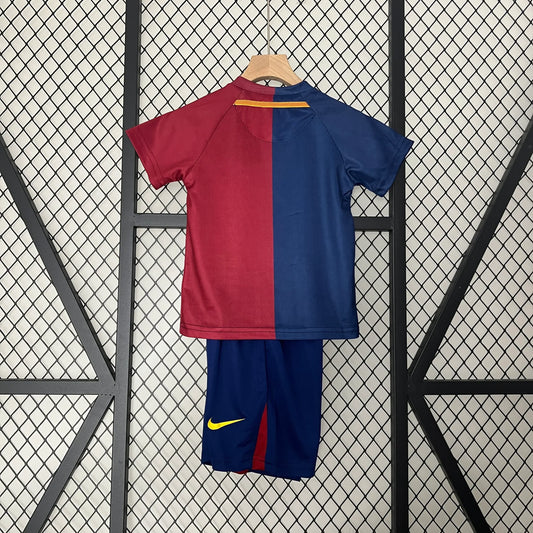 Retro Barcelona 2008/2009 Home Kids Jersey